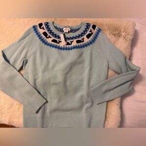 NWT Vineyard Vines Fair Isle Lambs Wool Sweater- medium